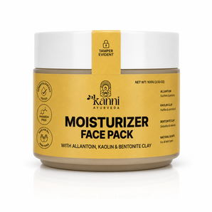 Kanni Ayurveda Moisturizing Face Pack with Allantoin, Kaolin & Bentonite Clay