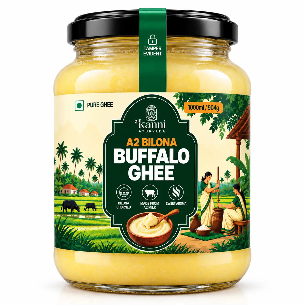A2 Bilona Buffalo Ghee