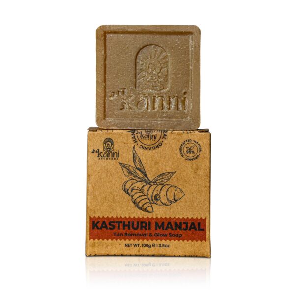 Kasthuri Manjal Soap (for De-tan & Anti-inflammatory)