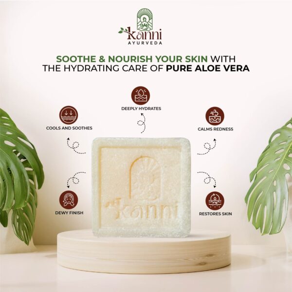 Aloe vera Soap (for Nourishing & Moisturizing)