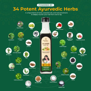 34 Herbs Hair Oil-02