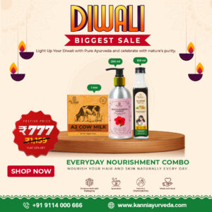 Diwali Self-Care Combo – Ayurvedic Daily Essentials