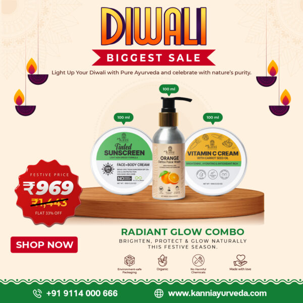 Diwali Glow Combo – Natural Skincare Essentials